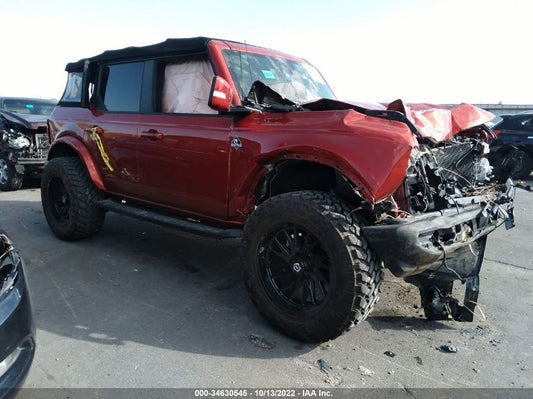 2022 FORD BRONCO BASE/BIG BEND VIN: 1FMDE5BH7NLB13867