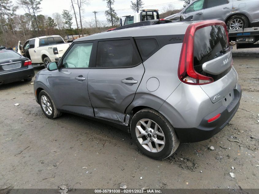 2022 KIA SOUL LX VIN: KNDJ23AU4N7810330