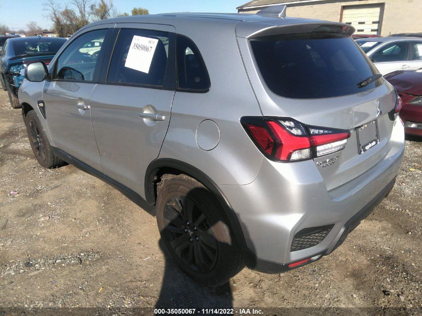 2022 MITSUBISHI OUTLANDER SPORT LE VIN: JA4ARUAU8NU017741