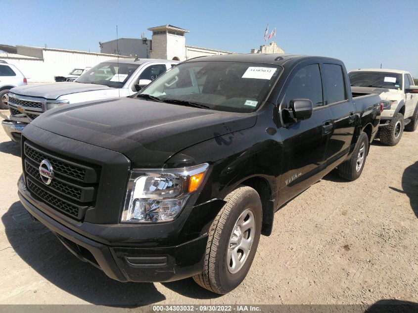 2021 NISSAN TITAN S VIN: 1N6AA1EE9MN527679