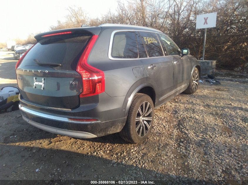 2022 VOLVO XC90 INSCRIPTION VIN: YV4A22PL9N1861251