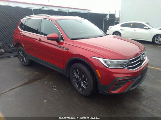 2022 VOLKSWAGEN TIGUAN SE VIN: 3VV2B7AXXNM012105