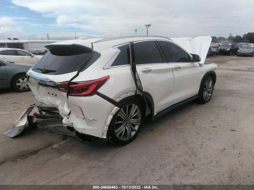2021 INFINITI QX50 SENSORY VIN: 3PCAJ5CA5MF119477