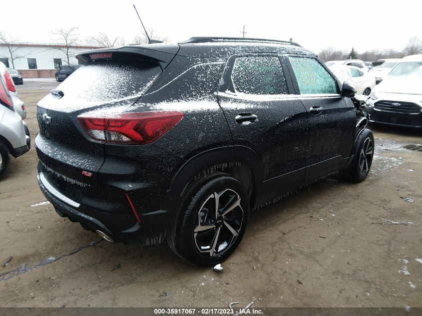 2022 CHEVROLET TRAILBLAZER RS VIN: KL79MUSL2NB043712