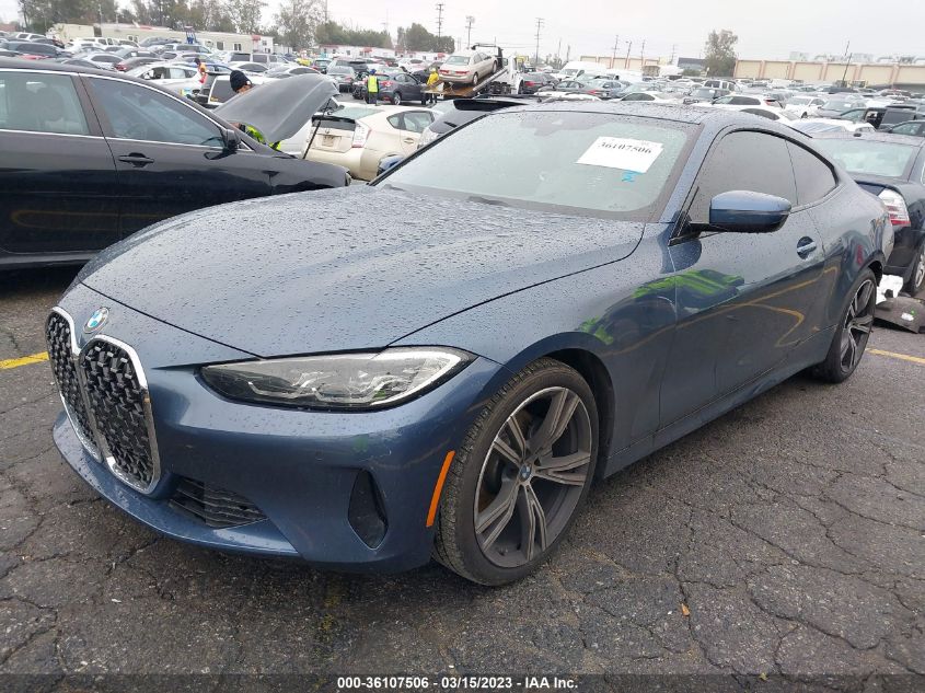 2022 BMW 4 SERIES 430I VIN: WBA53AP09NCH78988