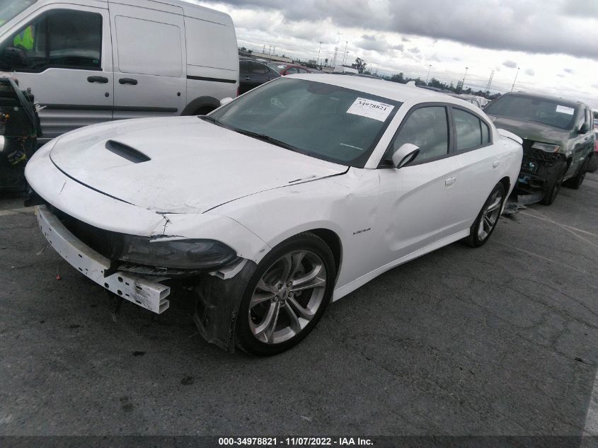 2021 DODGE CHARGER R/T VIN: 2C3CDXCT0MH587550