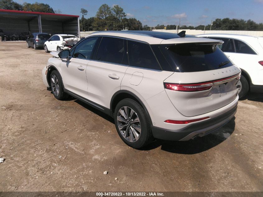 2021 LINCOLN CORSAIR RESERVE VIN: 5LMCJ2C92MUL22436