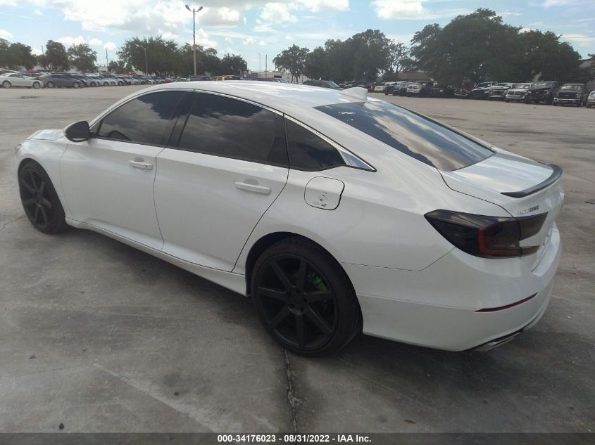 2020 HONDA ACCORD SEDAN SPORT VIN: 1HGCV2F3XLA024172