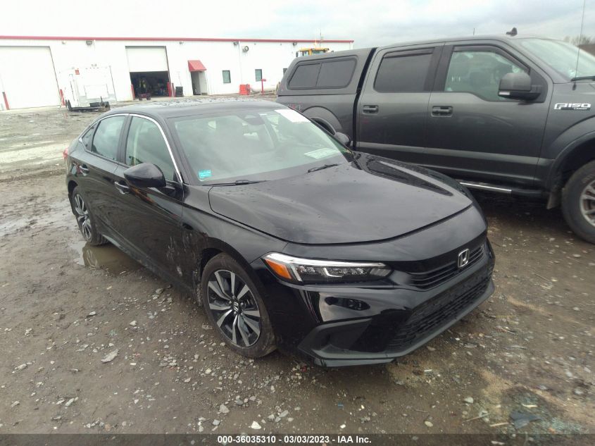 2022 HONDA CIVIC SEDAN EX VIN: 2HGFE1F7XNH319397