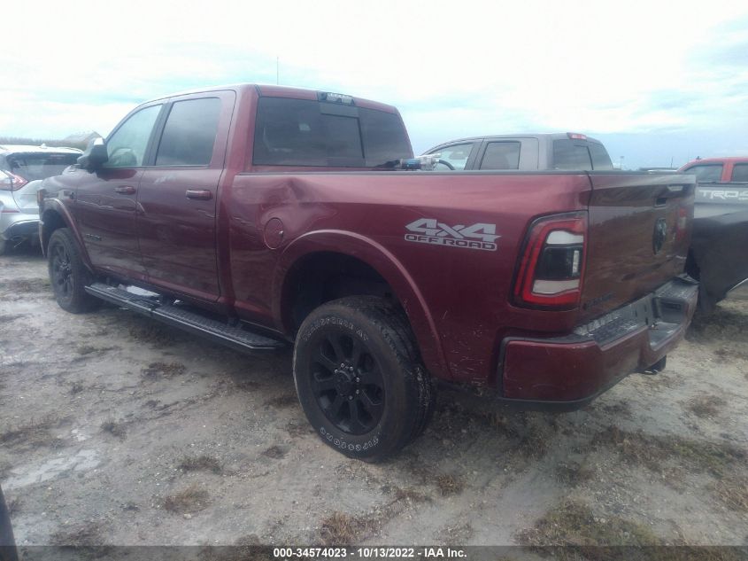 2021 RAM 2500 LARAMIE VIN: 3C6UR5FL5MG511959