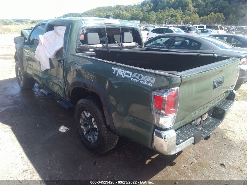 2021 TOYOTA TACOMA 4WD SR/SR5/TRD SPORT VIN: 3TMCZ5AN8MM373588