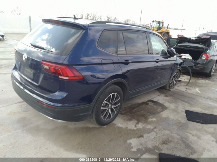 2021 VOLKSWAGEN TIGUAN S VIN: 3VV1B7AX1MM026727