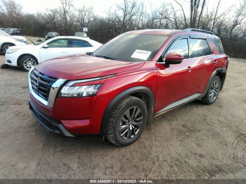 2022 NISSAN PATHFINDER SV VIN: 5N1DR3BD7NC212064