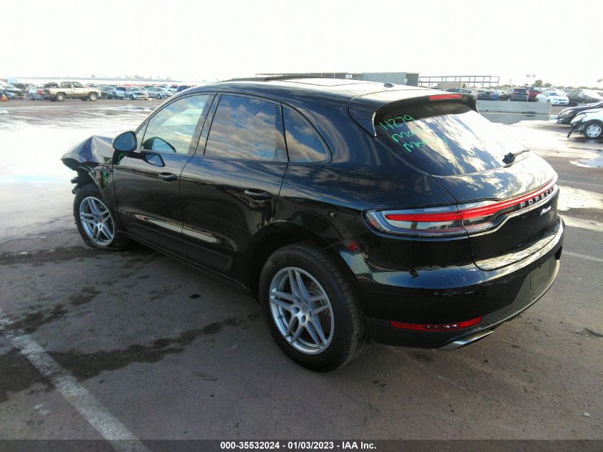 2021 PORSCHE MACAN VIN: WP1AA2A51MLB05415