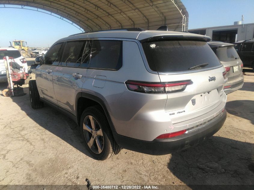 2021 JEEP GRAND CHEROKEE L LIMITED VIN: 1C4RJKBG6M8180750