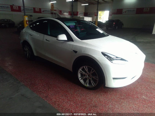 2023 TESLA MODEL Y LONG RANGE VIN: 7SAYGDEE8PA039019