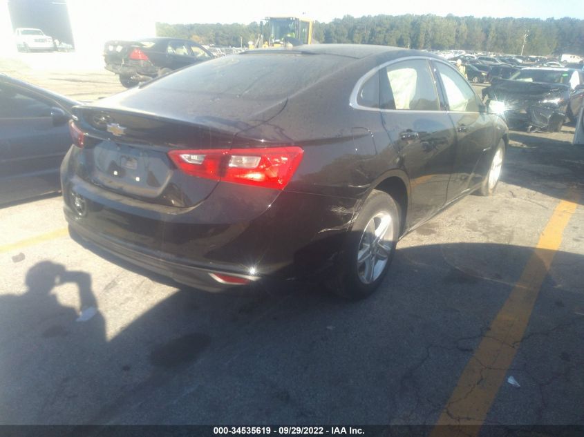 2021 CHEVROLET MALIBU LS VIN: 1G1ZB5ST6MF089459