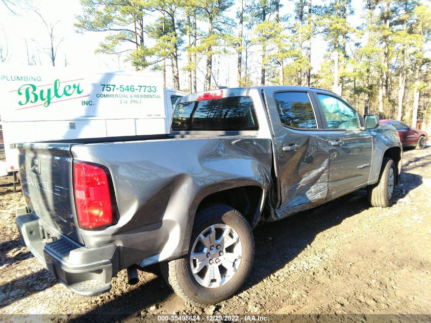 2022 CHEVROLET COLORADO 2WD LT VIN: 1GCGSCEN0N1265209