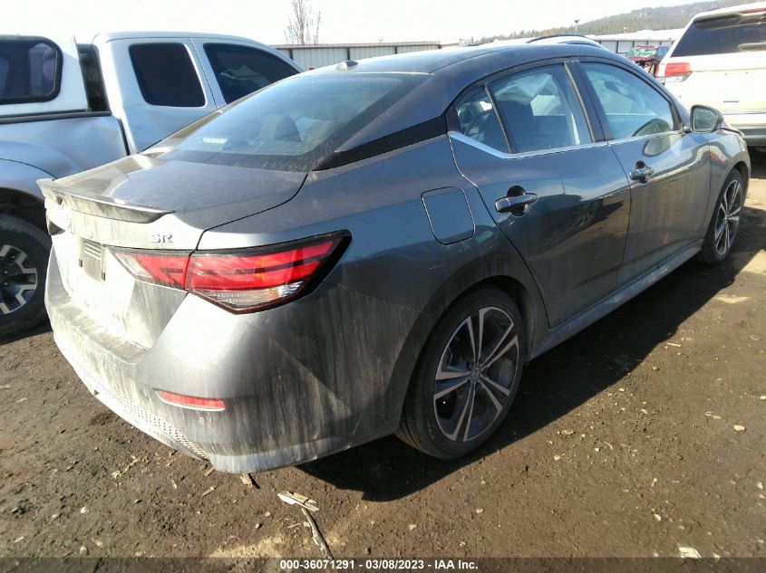 2022 NISSAN SENTRA SR VIN: 3N1AB8DV6NY304484