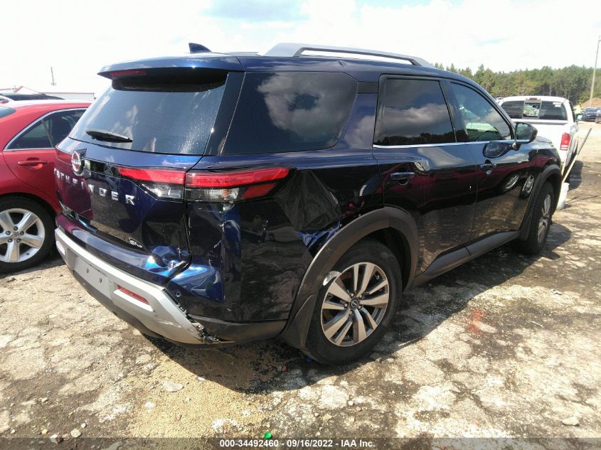 2022 NISSAN PATHFINDER SL VIN: 5N1DR3CA8NC240654