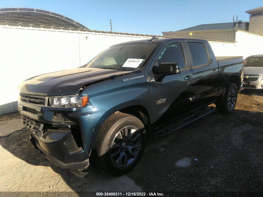 2020 CHEVROLET SILVERADO 1500 RST VIN: 3GCPWDED7LG124881