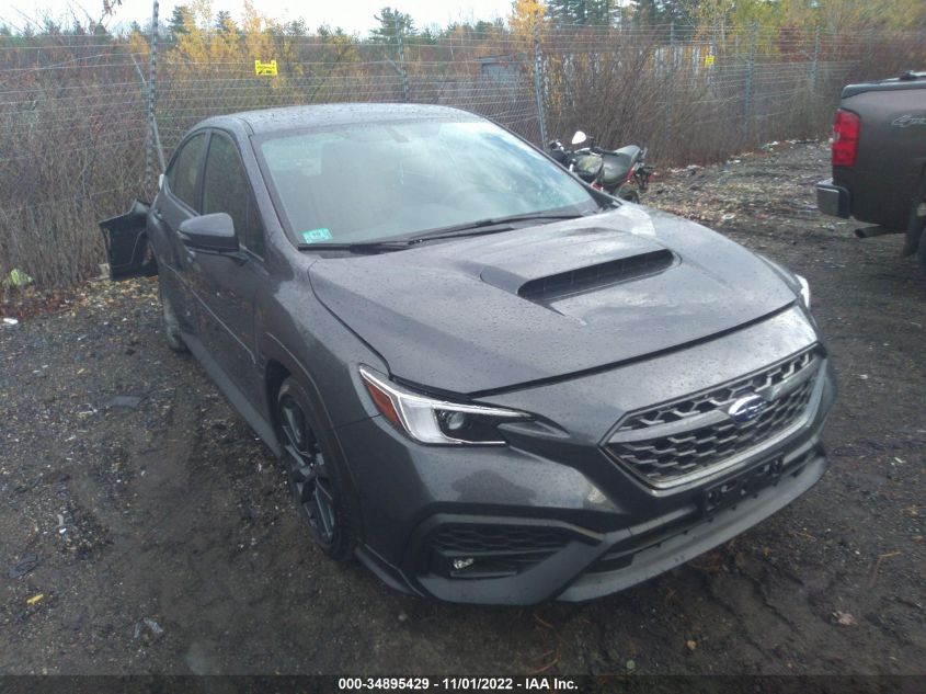 2022 SUBARU WRX LIMITED VIN: JF1VBAL68N9016879