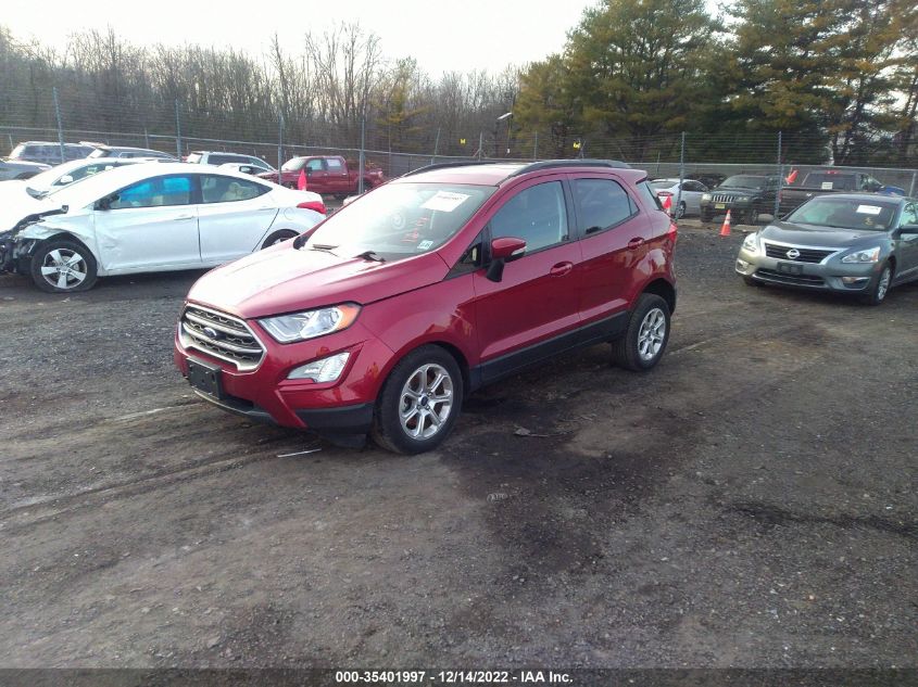2020 FORD ECOSPORT SE VIN: MAJ6S3GL4LC315575