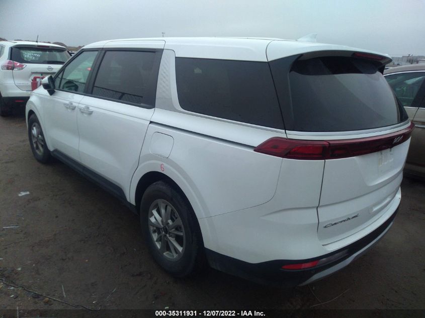 2022 KIA CARNIVAL LXS VIN: KNDNB4H33N6116318