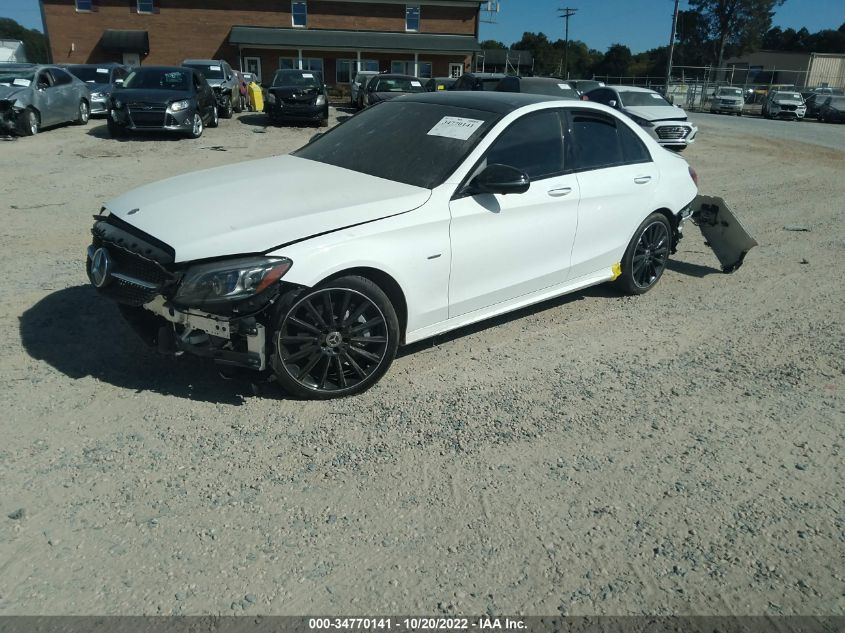 2021 MERCEDES-BENZ C-CLASS C 300 VIN: W1KWF8EB6MR641565