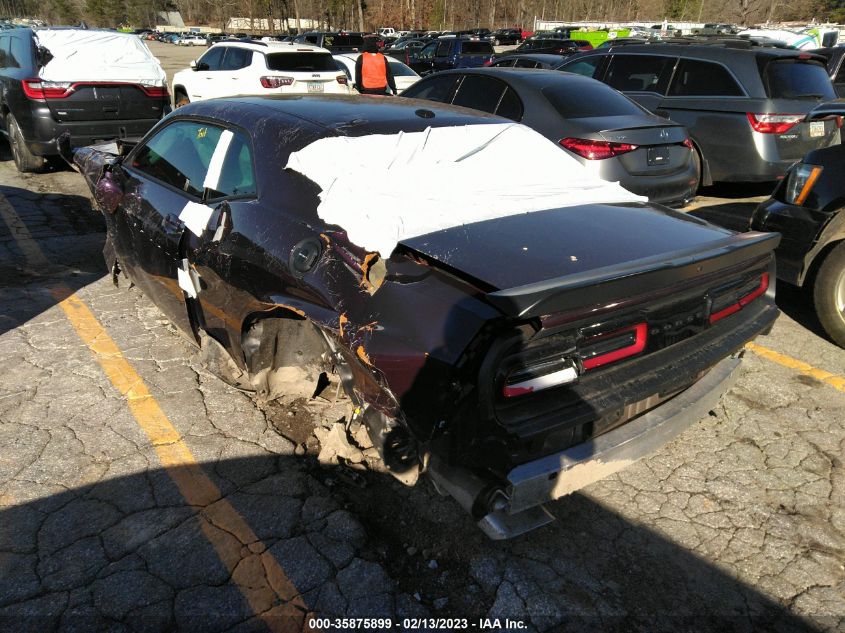 2022 DODGE CHALLENGER R/T VIN: 2C3CDZBTXNH245733