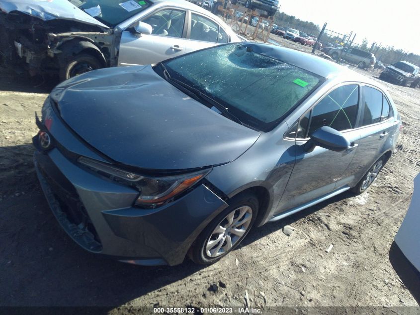 2022 TOYOTA COROLLA LE VIN: 5YFEPMAE3NP304018