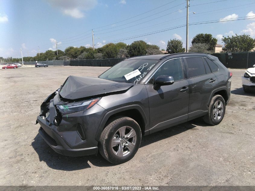 2022 TOYOTA RAV4 XLE VIN: 2T3P1RFV1NW327450