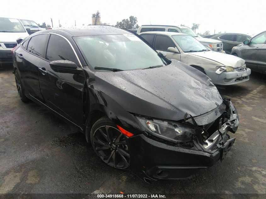 2021 HONDA CIVIC SEDAN SPORT VIN: 2HGFC2F84MH503057