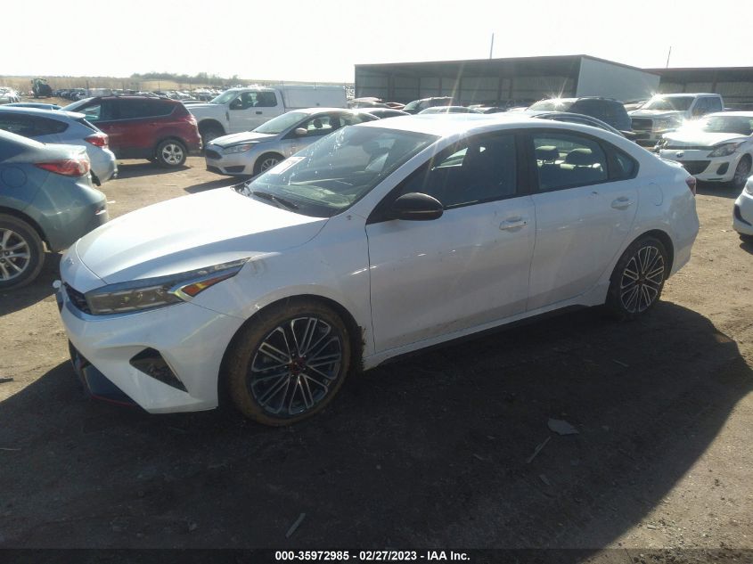 2022 KIA FORTE GT VIN: 3KPF44AC8NE492726