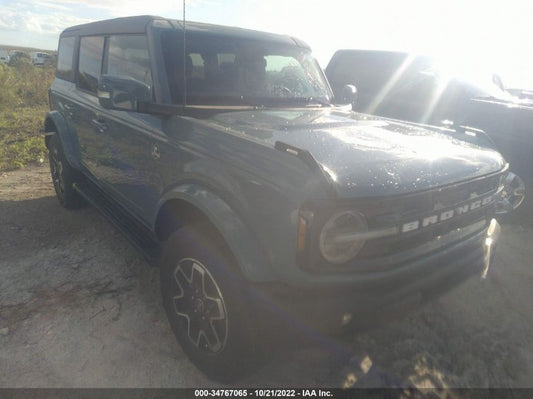 2022 FORD BRONCO BASE/BIG BEND VIN: 1FMDE5BH0NLB48833