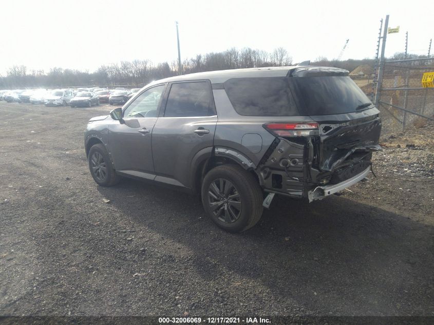 2022 NISSAN PATHFINDER SV VIN: 5N1DR3BC0NC222877