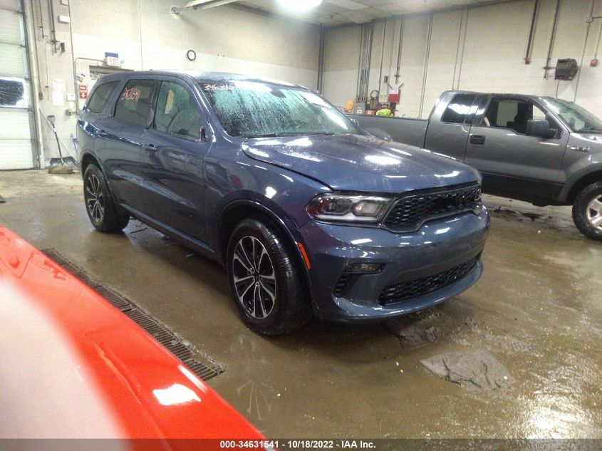 2021 DODGE DURANGO GT VIN: 1C4RDJDG5MC610893