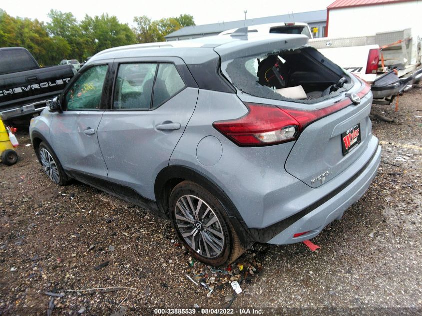 2022 NISSAN KICKS SV VIN: 3N1CP5CV6NL499669