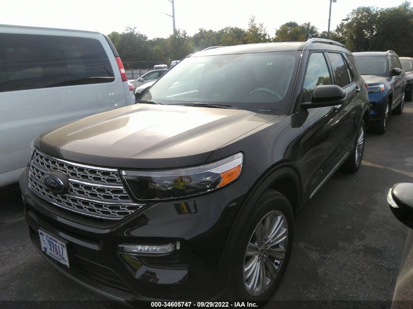 2022 FORD EXPLORER LIMITED VIN: 1FM5K8FWXNNA10955