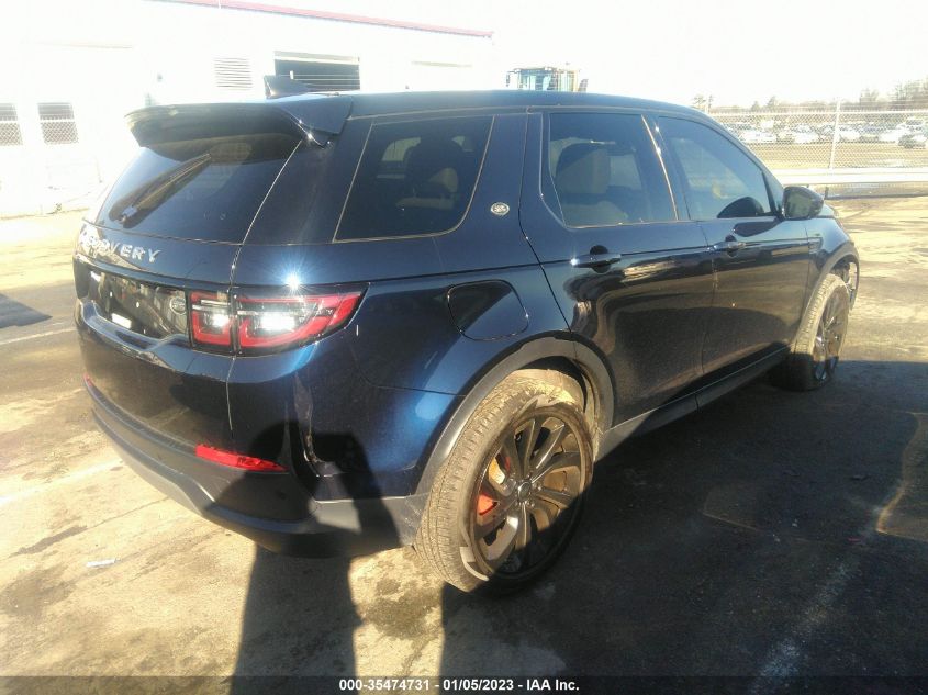2020 LAND ROVER DISCOVERY SPORT S VIN: SALCJ2FXXLH862960