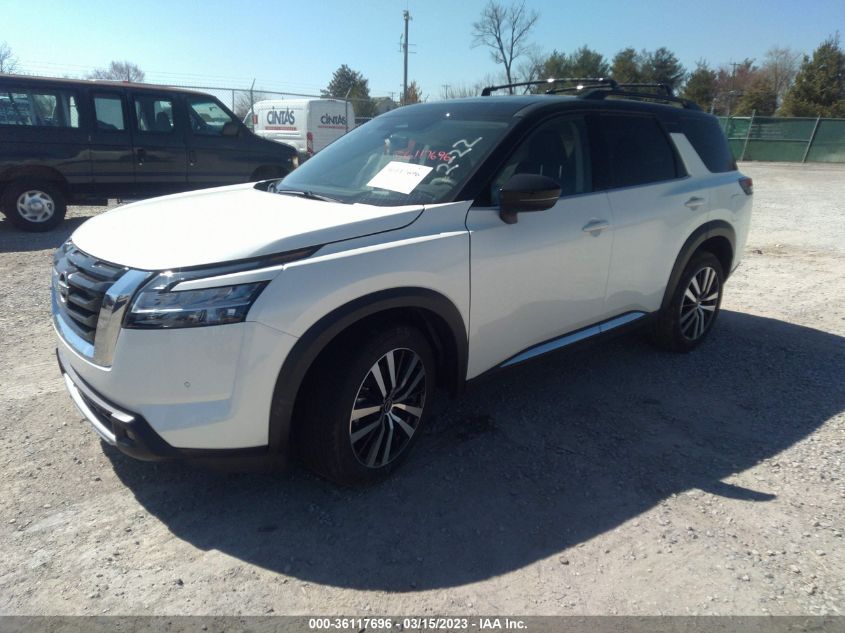 2023 NISSAN PATHFINDER PLATINUM VIN: 5N1DR3DK7PC218977