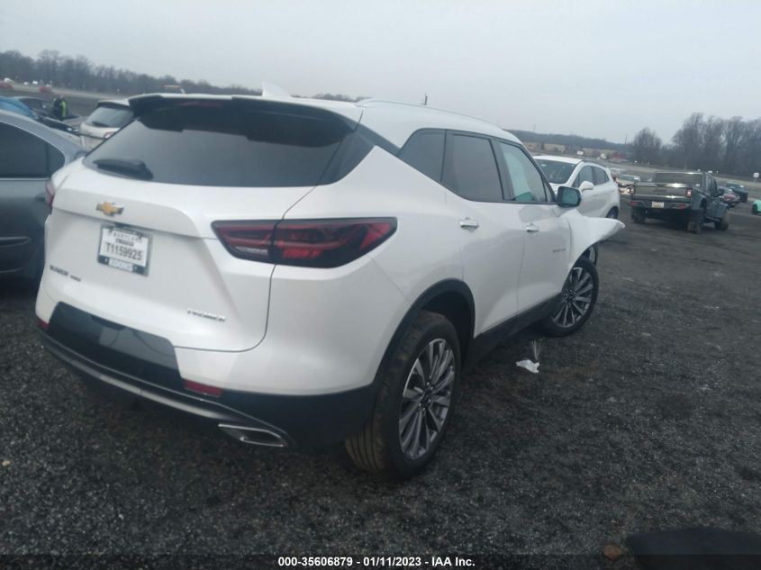 2023 CHEVROLET BLAZER PREMIER VIN: 3GNKBLR46PS116484