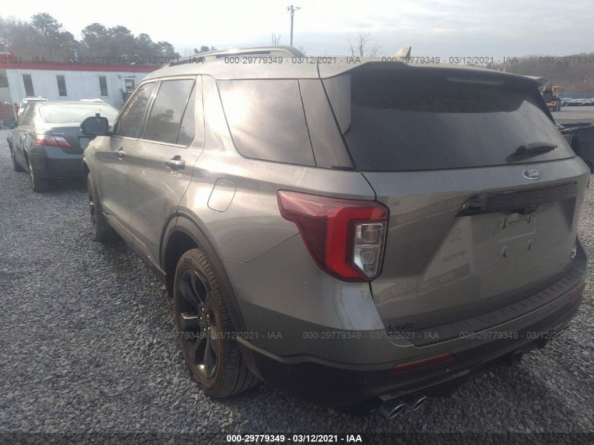 2020 FORD EXPLORER ST VIN: 1FM5K8GC5LGC12057