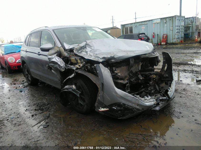 2022 VOLKSWAGEN TIGUAN SE VIN: 3VV2B7AX8NM059326