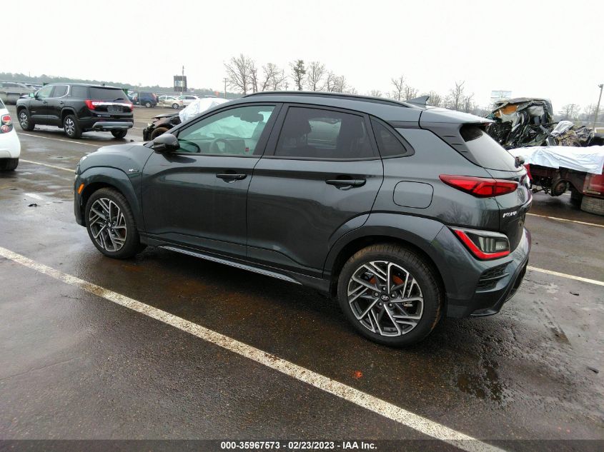 2022 HYUNDAI KONA N LINE VIN: KM8K3CA30NU839247