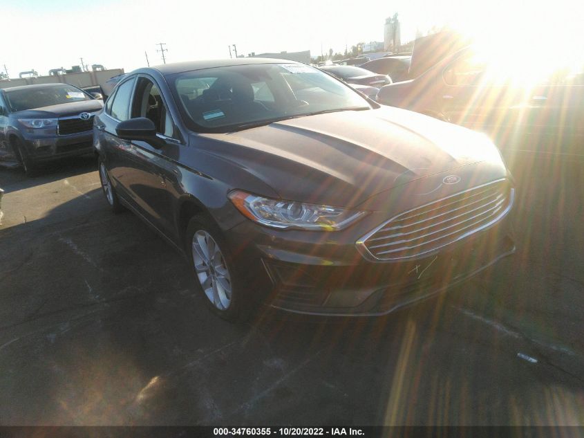 2020 FORD FUSION SE VIN: 3FA6P0HD0LR171225