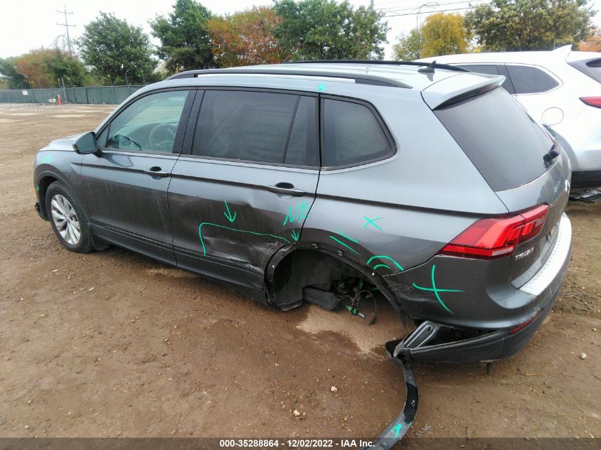 2020 VOLKSWAGEN TIGUAN S VIN: 3VV1B7AX0LM118135