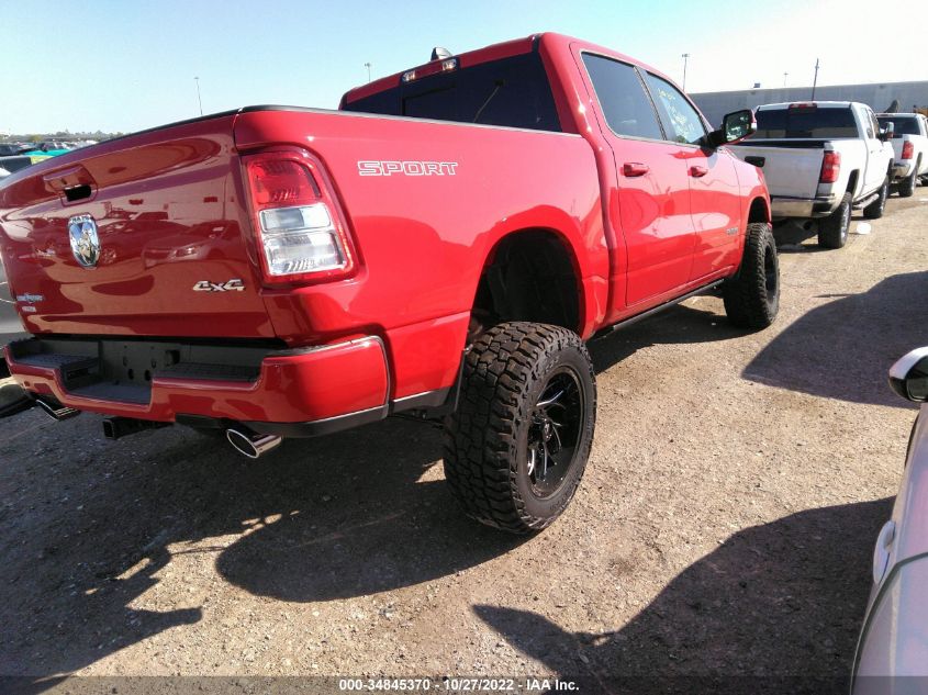2022 RAM 1500 LONE STAR VIN: 1C6SRFFT6NN418728