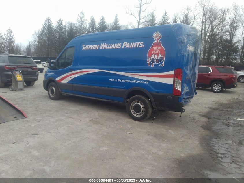 2022 FORD TRANSIT CARGO VAN VIN: 1FTBR1C8XNKA09497
