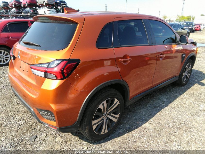2021 MITSUBISHI OUTLANDER SPORT ES/LE/BE/S VIN: JA4APUAU5MU002084